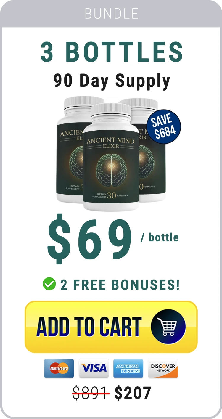 AncientMind Elixir- 6 Bottle